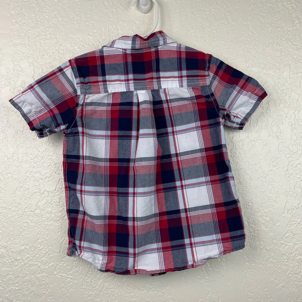 The Children’s Place Plaid poplin shirt